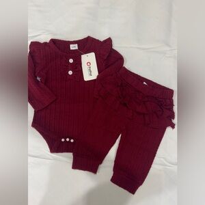 Premium-quality soft and cozy cotton rib fabric for baby girl.